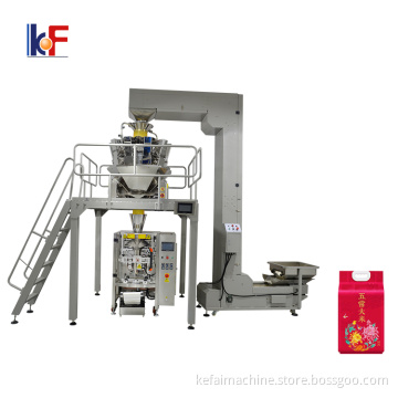 KEFAI cashew peanut coffee sugar automatic granule Potato chips packing machine
